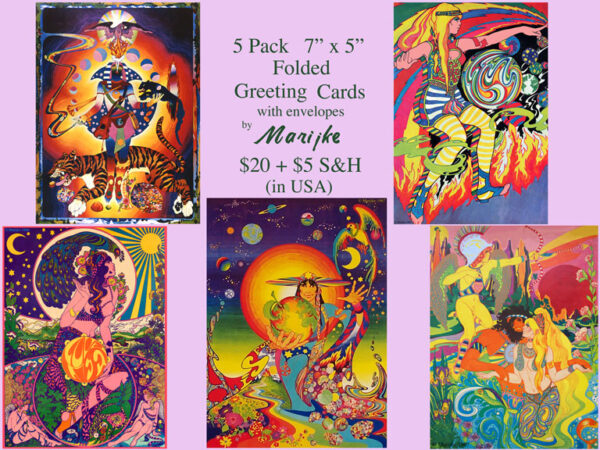 PSYCHEDELIC GREETING CARDS