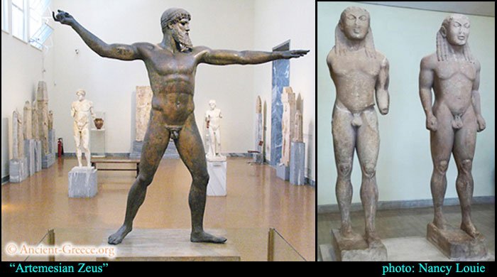 Zeus and Kouros