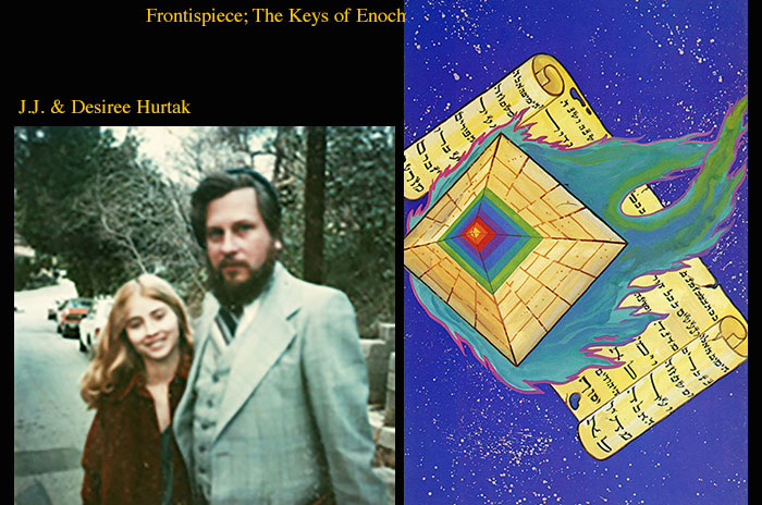 Art Painting of The Hurtaks Keys of Enoch Cover