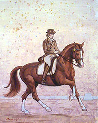 equine painting